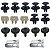 17 Pcs Grampo Presilha Parabarro Honda Fit 2004/2008 - Imagem 1