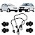 Kit 02 Corda Tirante Tampao Porta Malas Volkswagen Parati 1996/2013 - Imagem 3
