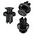 10 Presilha Grampo Moldura Motor Honda Civic 2012/2019 - Imagem 4
