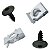 20 Pcs Presilha Parafuso Parabarro Volkswagen Parati 2009/2013 - Imagem 4
