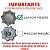 2 Manopla Regulador Banco Volkswagen Amarok 2010/2018 - Imagem 2