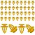 40 Grampo Forro Porta Ford F4000 1993/1998 - Imagem 1