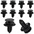 10 Grampo Presilha Forro Porta Chevrolet GM Blazer 1996/2011 - Imagem 1