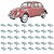40 Grampo Presilha Friso Lateral Porta Volkswagen Fusca 1970/1996 - Imagem 2