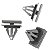 Kit 10 Grampo Presilhas Parachoque Chevrolet GM Cruze 2011/2018 - Imagem 2