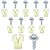 10 Parafuso Bucha Farol C/ Arruela Travante GM Celta 2001/2012 - Imagem 1