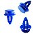 10 Presilha Azul Paralama Para Land Rover Evoque 2012/2019 - Imagem 2