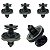 Kit 5 Grampo Presilha Forro Porta Volkswagen Passat 2006/2011 - Imagem 3