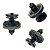 Kit 5 Grampo Presilha Forro Porta Volkswagen Polo 2003/2015 - Imagem 2
