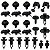 Kit 25 Pcs Presilha Parachoque Toyota Sw4 2011/2015 - Imagem 1
