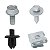 Kit 14 Pcs Grampo Presilha Parachoque Chevrolet GM Prisma 2007/2012 - Imagem 2