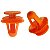 10 Presilha Grampo Forro Porta Toyota Sw4 1990/2005 - Imagem 2