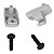 2 Presilha Suporte Quebra Sol Volkswagen Fox 2004/2020 - Imagem 4