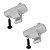 2 Presilha Suporte Quebra Sol Volkswagen Spacefox 2006/2020 - Imagem 1