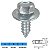 Parafuso Automotivo Sextavado 6,3 x 20mm - Imagem 1