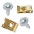5 Parafuso + 5 Porca Parabarro Parachoque Chevrolet GM Prisma 2007/2012 - Imagem 4