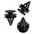 Kit 10 Presilha Grampo Forro Porta Mala Renault Clio 1996/2016 - Imagem 4