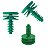 Kit 20 Presilha Grampo Forro Porta Fiat Stilo 2003/2011 - Imagem 2