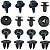 Kit 16 Grampo Presilha Parabarro Hyundai Hb20 2020/2021 - Imagem 3