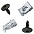 Kit 20 Pcs Grampo Parafuso Parachoque Audi A3 2004/2008 - Imagem 4
