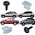 10 Parafuso + 10 Bucha da Moldura Paralama Fiat Palio 2004/2012 - Imagem 4