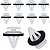 10 Presilha Grampo Alargador Porta Chevrolet GM Sail 2010/2020 - Imagem 3