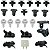 Kit 23 Pcs Grampo Parabarro Dianteiro Toyota Yaris 2018/2021 - Imagem 1
