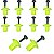 20 Pcs Bucha Parafuso Forro Porta Ford Focus 1998/2009 - Imagem 1