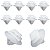 Kit 10 Presilha Fixa Friso Lateral Porta Renault Megane 2009/2015 - Imagem 3