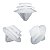 Kit 10 Presilha Fixa Friso Lateral Porta Renault Megane 2009/2015 - Imagem 2