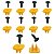 Kit 20 Pcs Parafuso Bucha Forro Porta Honda Accord 1995/2012 - Imagem 3