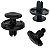 Kit 10 Presilha Carenagem Lateral Kawasaki Ninja 300 2012/2014 - Imagem 4