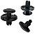 Kit 10 Presilha Carenagem Lateral Kawasaki Z1000 2012/2014 - Imagem 2