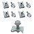 5 Parafuso + 5 Porcas Protetor Carter Volkswagen Jetta 2005/2010 - Imagem 4