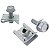 5 Parafuso + 5 Porcas Protetor Carter Volkswagen Jetta 2005/2010 - Imagem 3