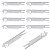 Kit 10 Grampo Presilha Parabrisa Dianteiro Citroen C3 2003/2012 - Imagem 1