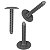 6 Presilha Forracao Interna Carpete Ford F350 2000/20112 - Imagem 4