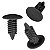 Kit 10 Presilhas Revestimento Porta Ford Fiesta 2002/2014 - Imagem 4