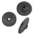 10 Presilha Grampo Forracao Interna Carpete Volkswagen Jetta 2005/2010 - Imagem 2