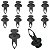 Kit 10 Pcs Grampo Presilha Parachoque Toyota Corolla 2000/2008 - Imagem 3