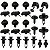 Kit 25 Pcs Grampo Parachoque Toyota Sw4 2011/2015 - Imagem 1