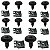 Kit 20 Pcs Presilha Painel Console Jeep Renegade 2015/2023 - Imagem 3