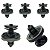 Kit 5 Grampo Presilha Forro Porta Audi Q5 2009/2019 - Imagem 3