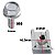 5 Parafuso + 5 Porca Parachoque Ford Mondeo 2000/2007 - Imagem 4
