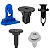 14 Pcs Presilha Parachoque Traseiro Toyota Etios Cross 2013/2018 - Imagem 2