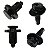 Kit 6 Pcs Grampo Presilha Grade Radiador Mitsubishi L200 2011/2016 - Imagem 2