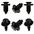 Kit 6 Pcs Grampo Presilha Grade Radiador Mitsubishi L200 2011/2016 - Imagem 1