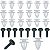 Kit 30 Grampo Presilha Forro Porta Chevrolet GM Corsa 1994/2016 - Imagem 1