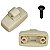 Kit 2 Presilhas Suporte Quebra Sol Volkswagen Passat 1998/2005 - Imagem 2