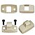 Kit 2 Presilhas Suporte Quebra Sol Volkswagen Passat 1998/2005 - Imagem 3
